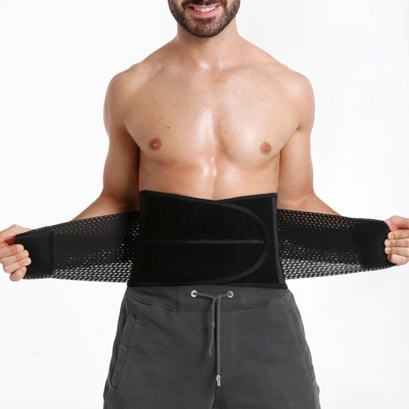 TECNOMED SWEAT FITNESS NEOPRENE GYM SUPPORT BELT - Picture 9 of 10